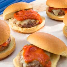Ragu Pizza Burger Sliders