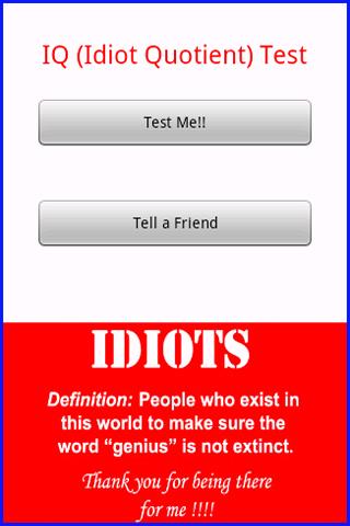 【免費解謎App】IQ (Idiot Quotient) Test-APP點子