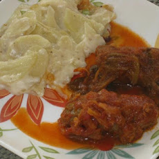Scalloped Potatoes for Two