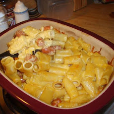 Baked Lil' Smokies N Homemade Mac-N-Cheese
