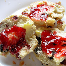 Wheat Germ Scones With Dried Fruits and Nuts