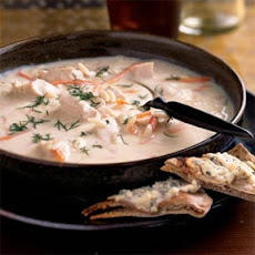 Quick Avgolemono, Orzo, and Chicken Soup