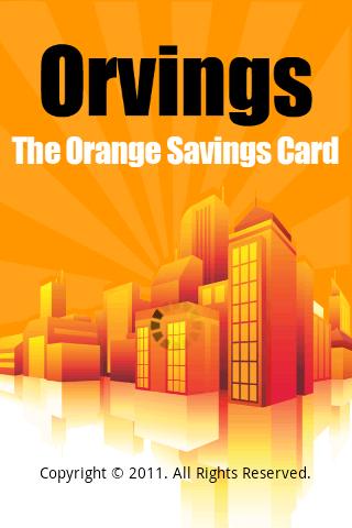 The Orange Savings Card