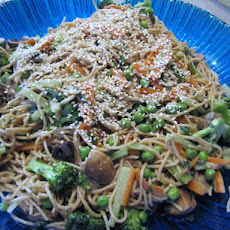 Cool California Sesame Shiitake Noodles
