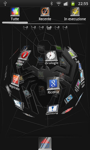 【免費個人化App】Black Spider Theme GO Launcher-APP點子