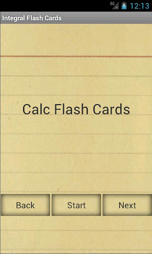 Calculus Integral Flashcards