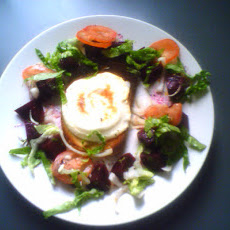 Goat Cheese Salad With Roasted Vegetables