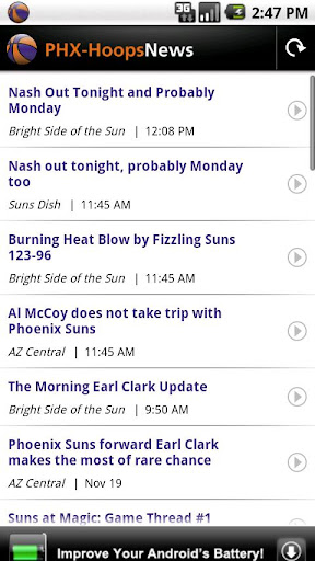 phx-hoops-news for android screenshot
