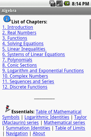 Algebra Study Guide