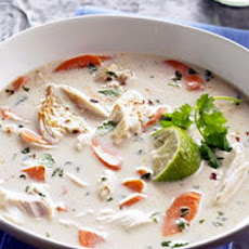 Curried Chicken Soup with Carrots
