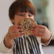 Dark Chocolate Chip Cookies with Cocoa Nibs