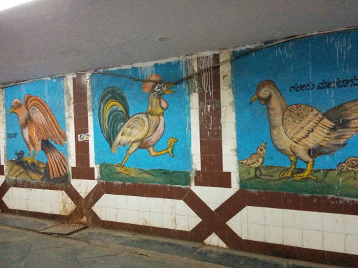 Painting In The Subway 
