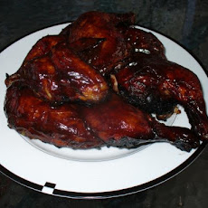 Hoisin Marinated Grilled Cornish Game Hens