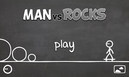 Man vs Rocks