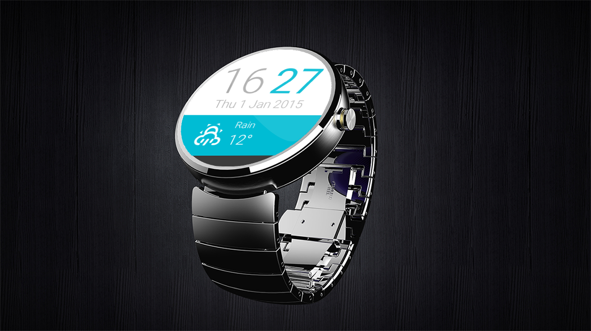 Android application Material Watch Face screenshort