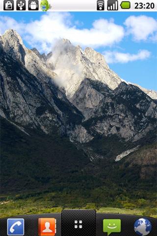 Mountain landscape wallpaper