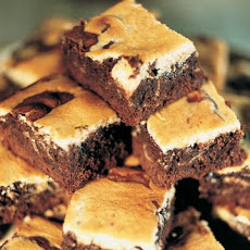 Warm Cream-Cheese Brownies