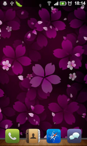 Sakura Falling Live Wallpaper