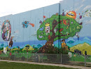 Happy Tree Mural