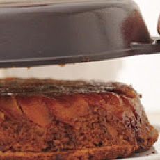 Grilled Peach Upside-Down Cake