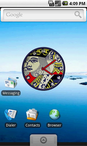 Suicide King Clock Widget