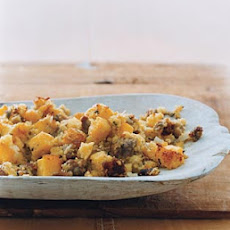 Polenta and Sausage Stuffing