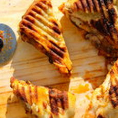 Grilled Pizza Panini Sandwich