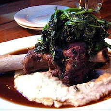Braised Garlic Lamb Shanks