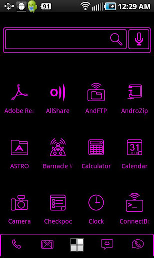 LightWorks Pink ADW Theme