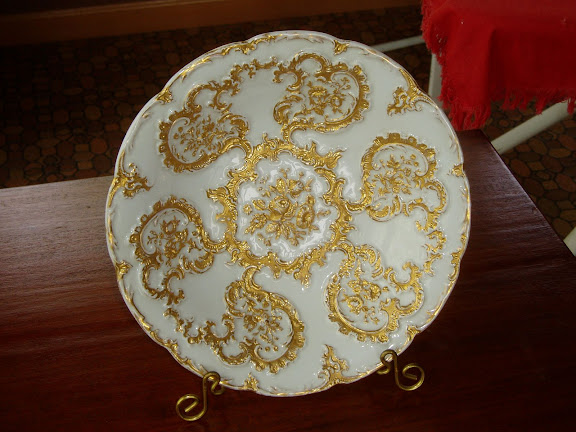 Meissen Gold Shallow Bowl