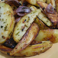 Garlic Potato Wedges