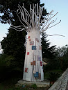 Iron Tree Sculpture