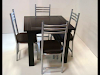 Antecomedor Chocolate Duran 4 Sillas
