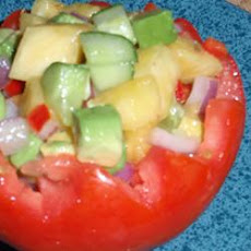 Avocado Pineapple Salad