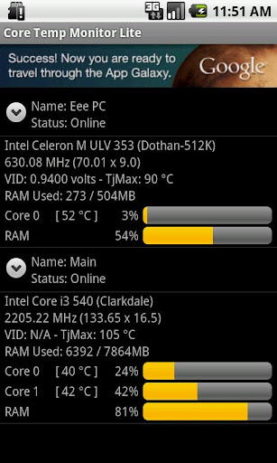 Core Temp Monitor Lite