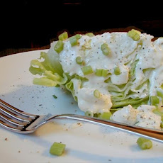 Iceberg Wedge with Blue Cheese Dressing