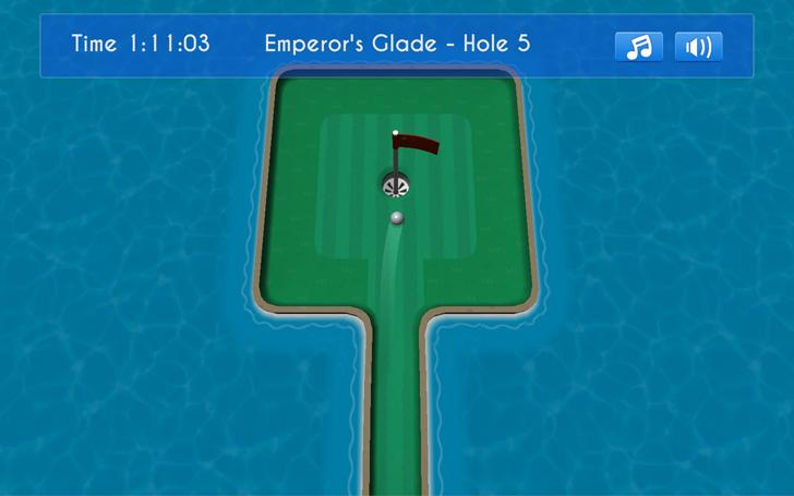Android application Tilt Golf: Online Tournament screenshort