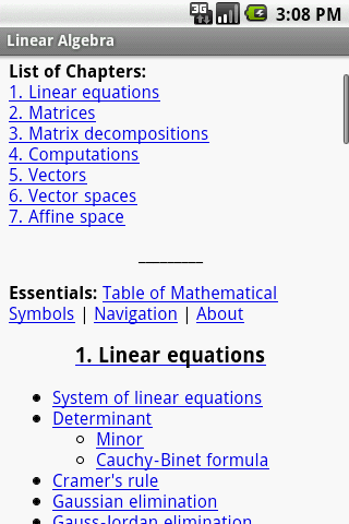 Linear Algebra Study Guide