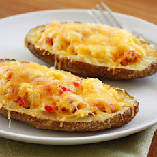 Western Omelet Potato Skins