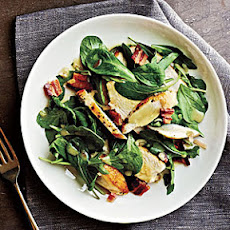 Sautéed Chicken with Warm Bacon Vinaigrette