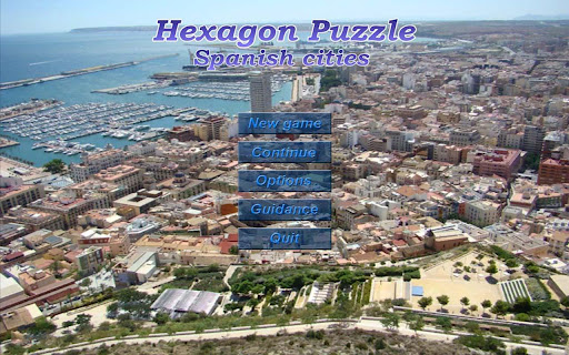 Hexagon Puzzle - Spain