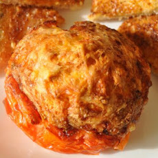Egg and Ham Filled Tomatoes