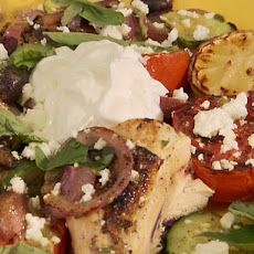 Butterflied Chicken Greek Style
