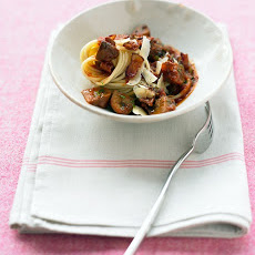 Mushroom Ragout with Pasta