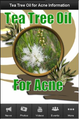 Tea Tree Oil for Acne