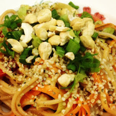 Almond Butter Sesame Noodle Salad