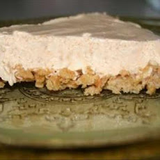 Crispy Low Fat Peanut Butterscotch Pie