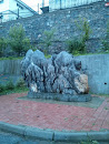 Lost 9 Rock Sculpture
