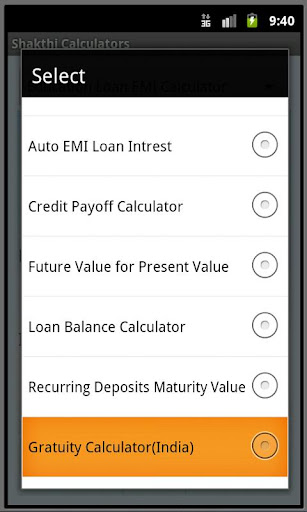 Finance Calculators