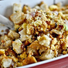 Leek, Mushroom and Bacon Stuffing with Tarragon